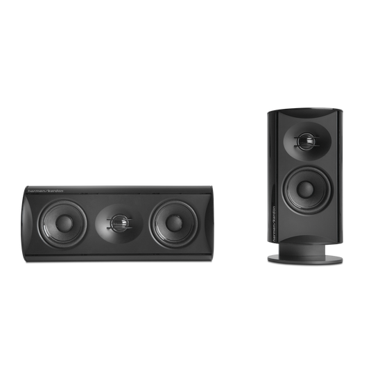 HKTS 20 - Black - Powerful 5.1-channel Surround Sound System - Front image number null