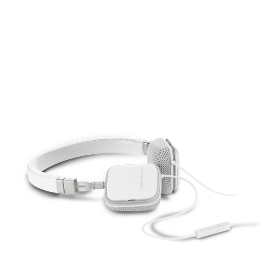 Soho-I - White - Premium, on-ear mini headphones with iOS device compatible remote - Detailshot 3 image number null