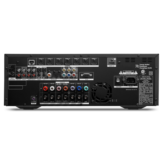 AVR 2700 - Black - Audio/Video Receiver With Dolby TrueHD & DTS-HD Master Audio & HDMI 1.4 (100 watts x 7) 7.1 - Back image number null