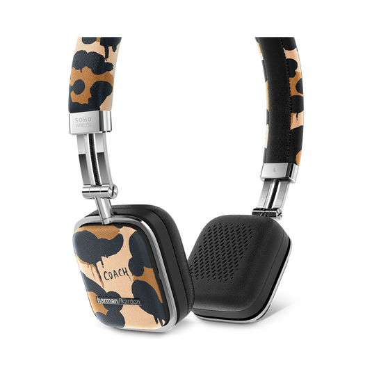 ハーマンカードンsoho ワイヤレス　コーチコラボ　ヘッドフォン Soho Wireless COACH Edition | Bluetooth Headphones