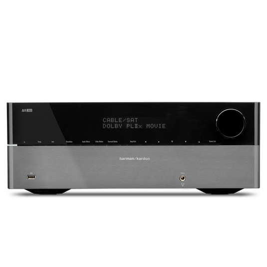 AVR 2650 - Black - Audio/Video Receiver With Dolby TrueHD & DTS-HD Master Audio & HDMI 1.4 (95 watts x 7) 7.1 - Front image number null