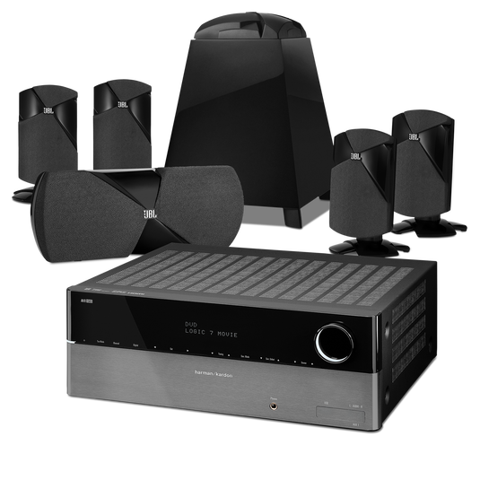 Home Theater 1500 - Black - 5.1-channel Surround-sound 3D Home Theater System - Hero image number null