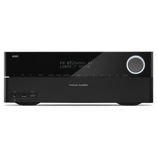 AVR 3700 - Black - Audio/Video Receiver With Dolby TrueHD & DTS-HD Master Audio & HDMI 1.4 (125 watts x 7) 7.2 - Front image number null