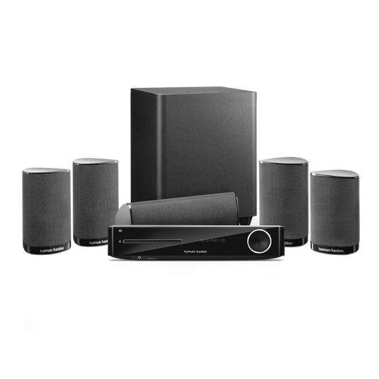 BDS 7772 - Black - 5.1 Home Theater System with 3D Blu-ray Disc Player - Hero image number null