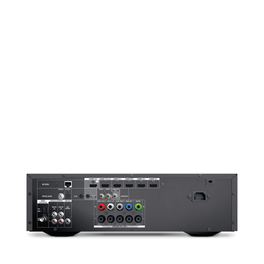 AVR 1610S - Black - 425-watt, 5.1-channel, networked A/V receiver with HARMAN TrueStream, Bluetooth technology and five HDMI® 2.0 inputs including an MHL port - Back image number null
