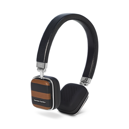 Soho Wireless COACH Limited Edition - Varsity Stripe - Premium, Bluetooth®-enabled, on-ear headset featuring exceptional sound, sophisticated styling and easy-to-use controls - Hero image number null