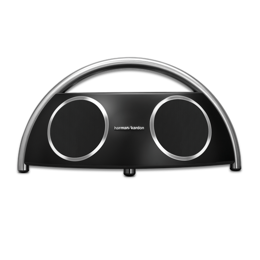 Go + Play Wireless - Black - Wireless loudspeaker designed for your digital music devices - Front image number null