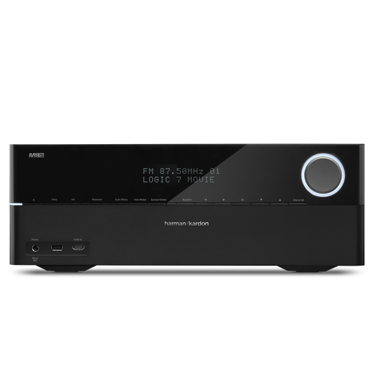 AVR 2700 - Black - Audio/Video Receiver With Dolby TrueHD & DTS-HD Master Audio & HDMI 1.4 (100 watts x 7) 7.1 - Front image number null