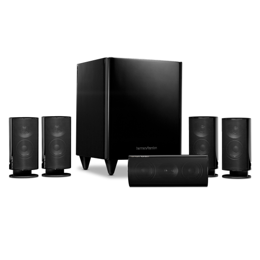 HKTS 20 - Black - Powerful 5.1-channel Surround Sound System - Hero image number null