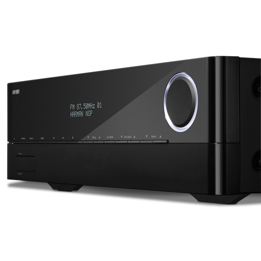 AVR 1710 - Black - 7.2-channel Bluetooth AV Receiver with Airplay & HDMI - Detailshot 2 image number null