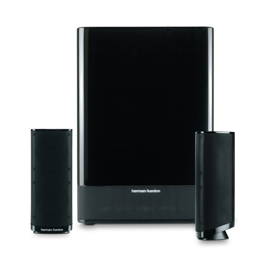HKTS 2 MkII - Black - 2.1 channel home theater system with 200W subwoofer - Front image number null