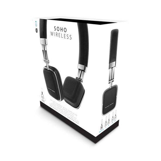 Soho Wireless | Premium, on-ear headset with simplified Bluetooth