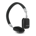 Soho-I - Black - Premium, on-ear mini headphones with iOS device compatible remote - Hero