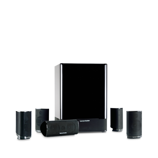 HKTS 15 | 5.1 Home Theater Speaker System (4 Satellites, 1 Center