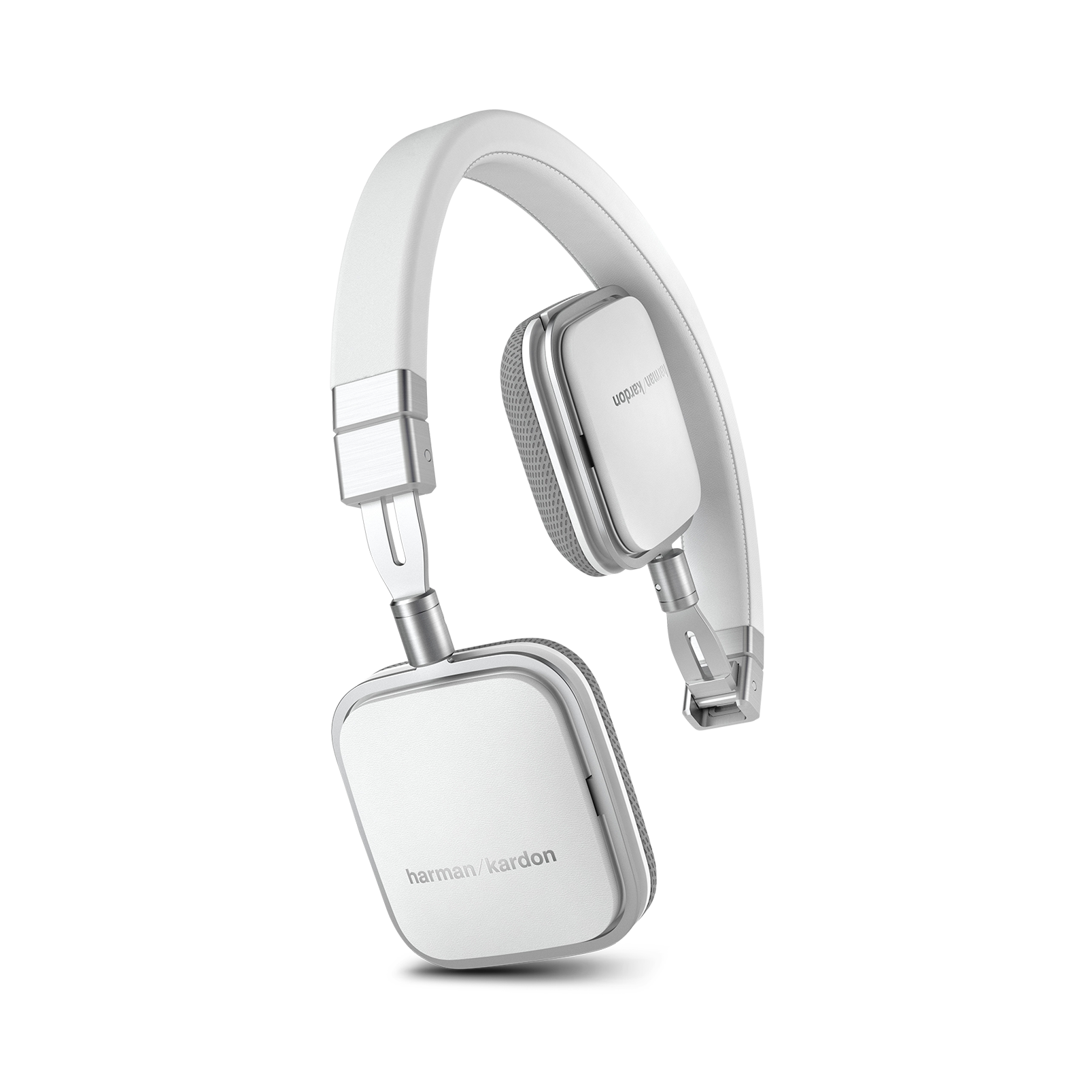 Soho-I - White - Premium, on-ear mini headphones with iOS device compatible remote - Detailshot 1