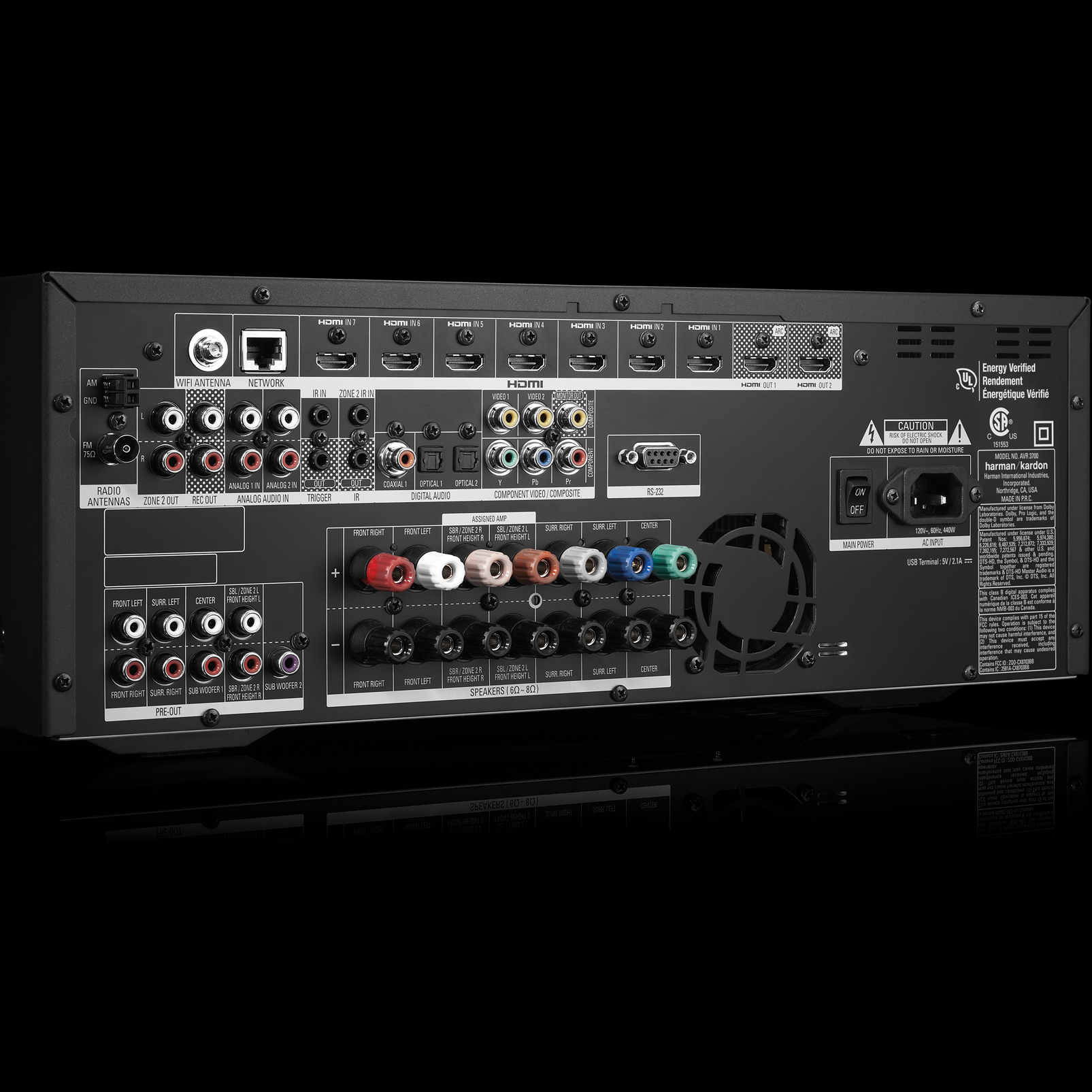 AVR 3700 | Top Rated Wireless AV 